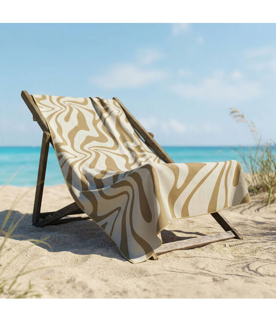 Byrklund Strandlaken Sunset Swirl
